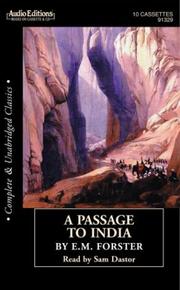 Book cover of A Passage To India