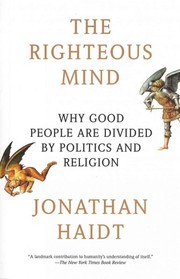Book cover of The Righteous Mind