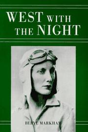Book cover of West with the Night